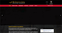 Desktop Screenshot of degoudenwok.com